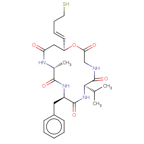 Chemical structure of BindingDB Monomer ID 136704