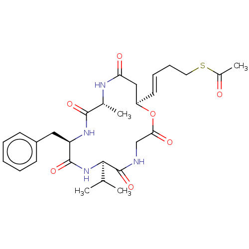 Chemical structure of BindingDB Monomer ID 136705