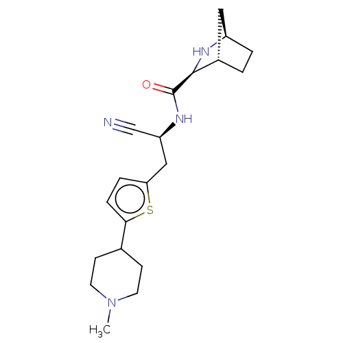 Chemical structure of BindingDB Monomer ID 138134