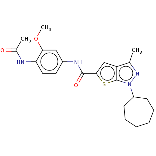 Chemical structure of BindingDB Monomer ID 140070