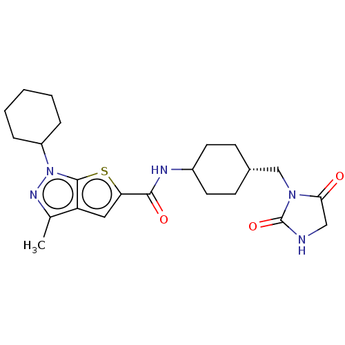Chemical structure of BindingDB Monomer ID 140126