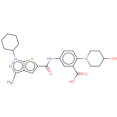 Chemical structure of BindingDB Monomer ID 140169