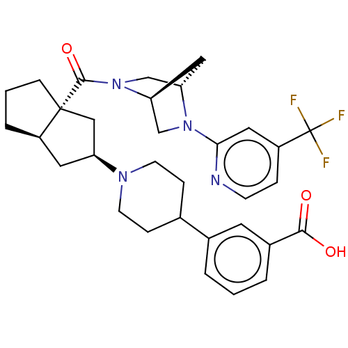 Chemical structure of BindingDB Monomer ID 140200