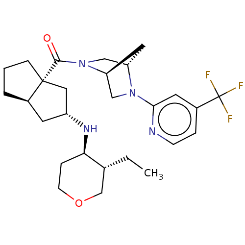 Chemical structure of BindingDB Monomer ID 140257