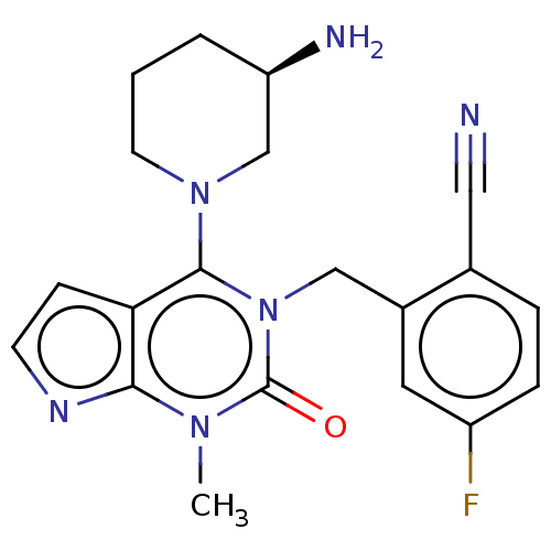 Chemical structure of BindingDB Monomer ID 140267