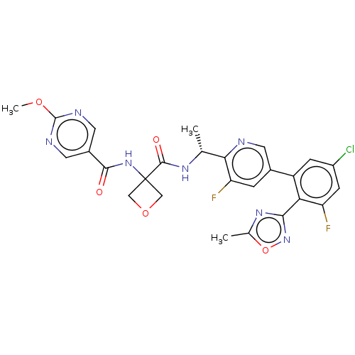 Chemical structure of BindingDB Monomer ID 140542
