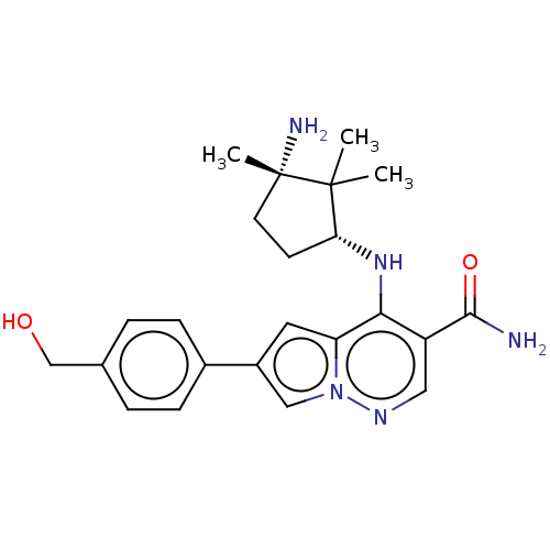 Chemical structure of BindingDB Monomer ID 141480