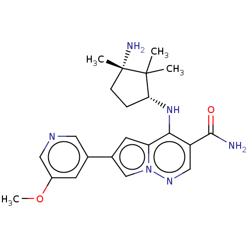 Chemical structure of BindingDB Monomer ID 141484