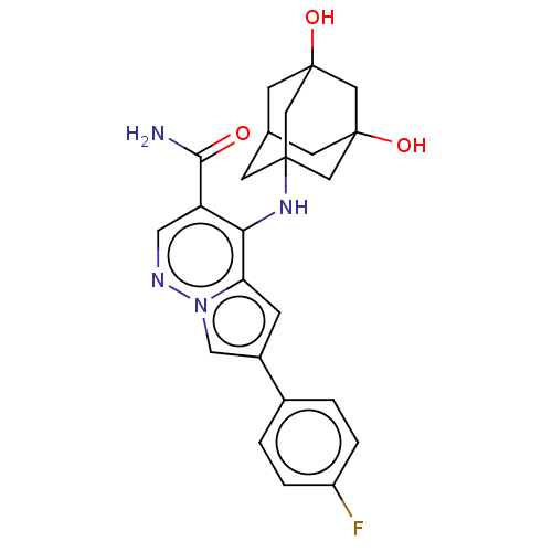 Chemical structure of BindingDB Monomer ID 141486
