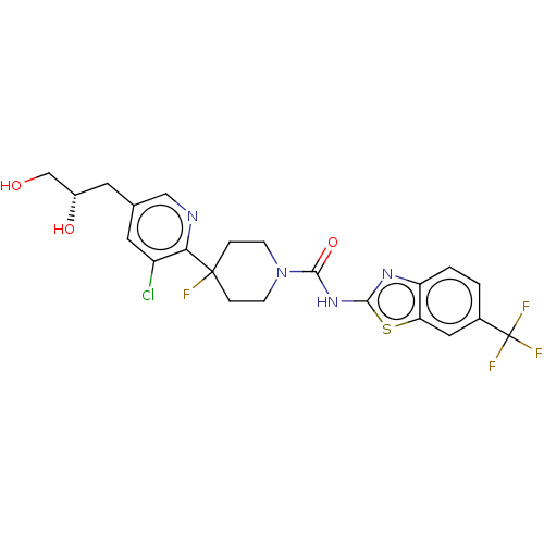 Chemical structure of BindingDB Monomer ID 141521
