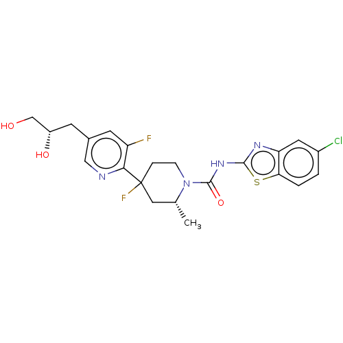 Chemical structure of BindingDB Monomer ID 141534