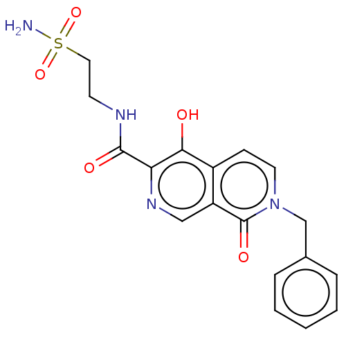 Chemical structure of BindingDB Monomer ID 141634