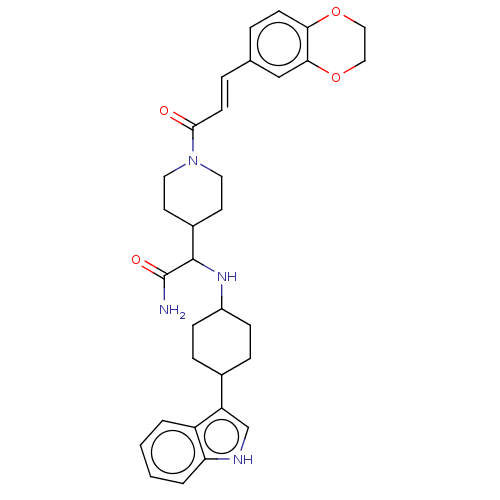 Chemical structure of BindingDB Monomer ID 141929