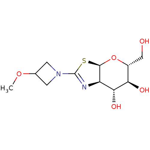 Chemical structure of BindingDB Monomer ID 142082