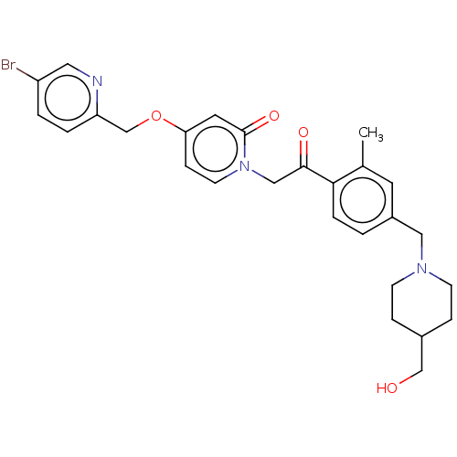 Chemical structure of BindingDB Monomer ID 142165