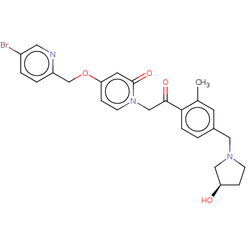 Chemical structure of BindingDB Monomer ID 142170