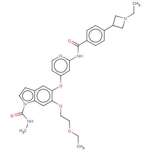 Chemical structure of BindingDB Monomer ID 142260