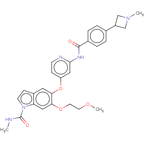 Chemical structure of BindingDB Monomer ID 142321