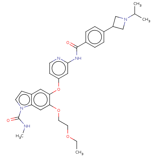 Chemical structure of BindingDB Monomer ID 142333