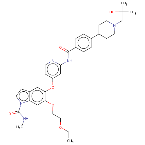 Chemical structure of BindingDB Monomer ID 142347