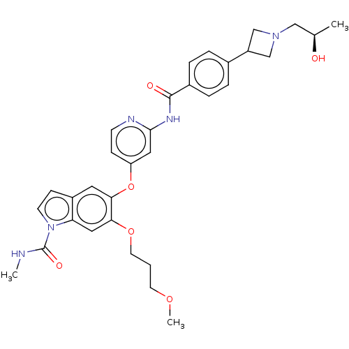 Chemical structure of BindingDB Monomer ID 142352