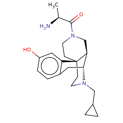 Chemical structure of BindingDB Monomer ID 142712