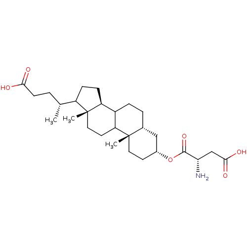 Chemical structure of BindingDB Monomer ID 142764