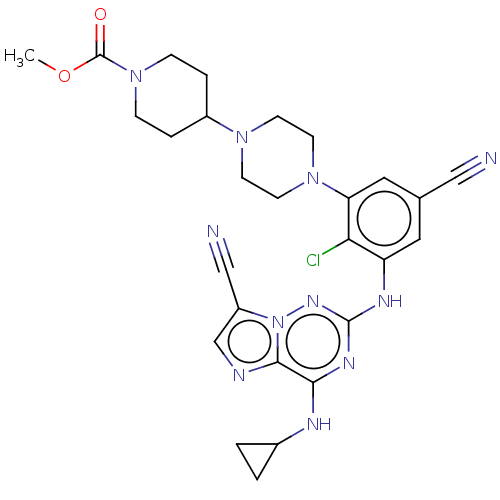 Chemical structure of BindingDB Monomer ID 142780