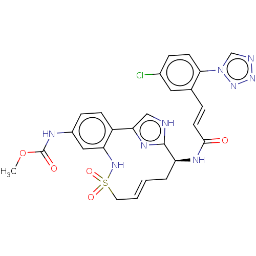 Chemical structure of BindingDB Monomer ID 142861