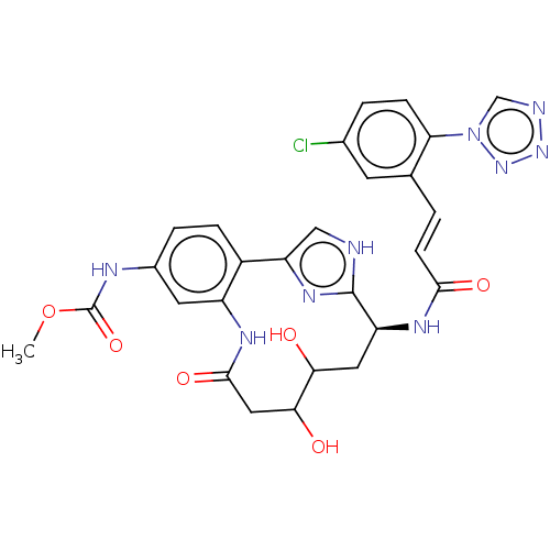 Chemical structure of BindingDB Monomer ID 142869