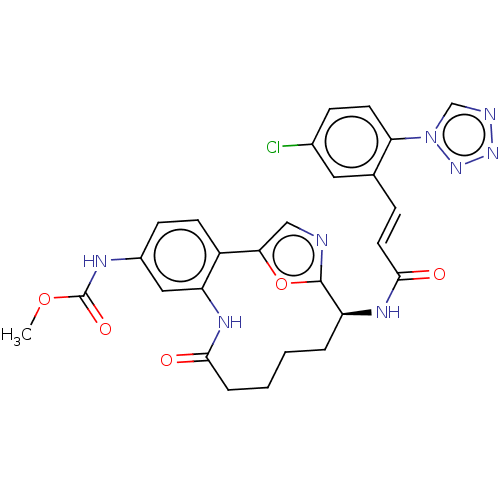 Chemical structure of BindingDB Monomer ID 142876