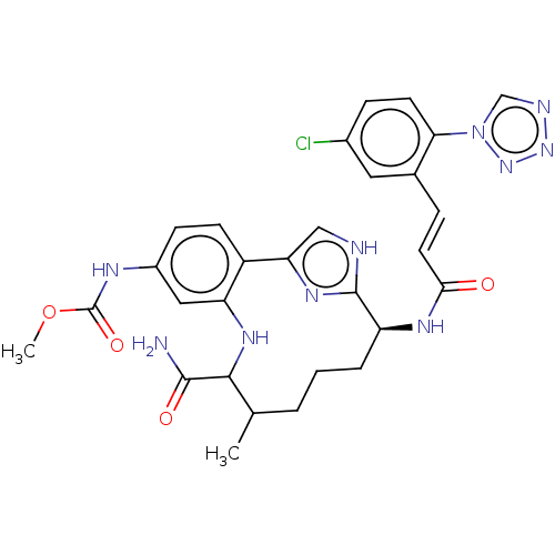 Chemical structure of BindingDB Monomer ID 142916