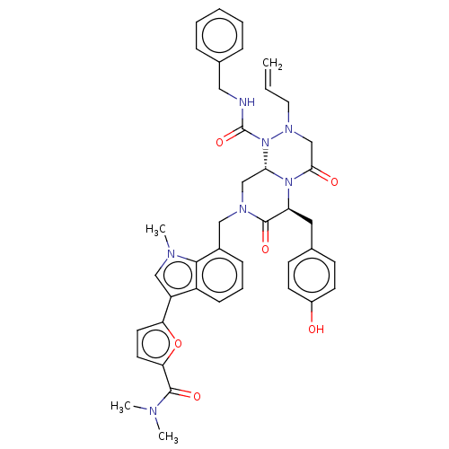 Chemical structure of BindingDB Monomer ID 142986