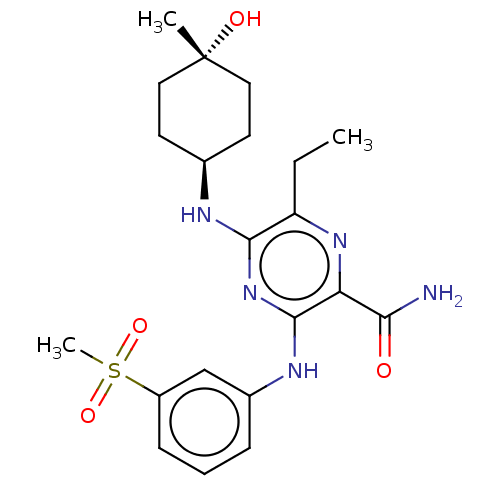 Chemical structure of BindingDB Monomer ID 144281