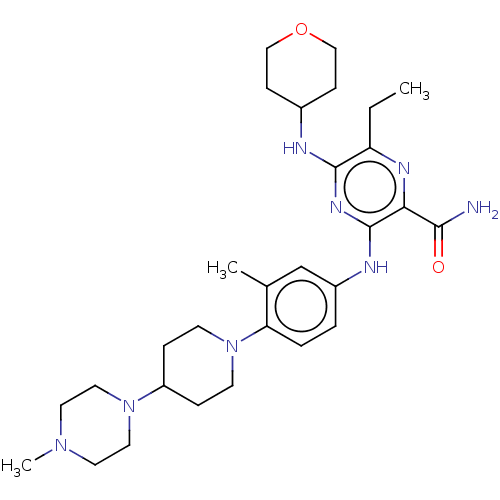 Chemical structure of BindingDB Monomer ID 144309