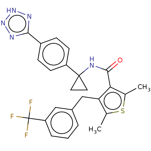 Chemical structure of BindingDB Monomer ID 144447