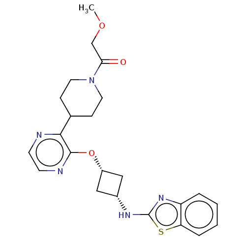 Chemical structure of BindingDB Monomer ID 144692