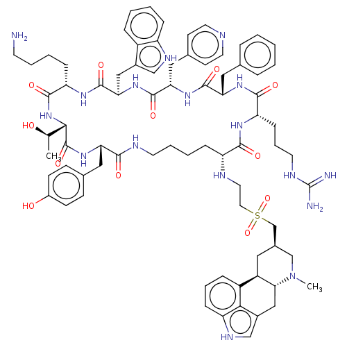 Chemical structure of BindingDB Monomer ID 144761