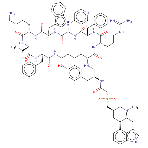 Chemical structure of BindingDB Monomer ID 144762