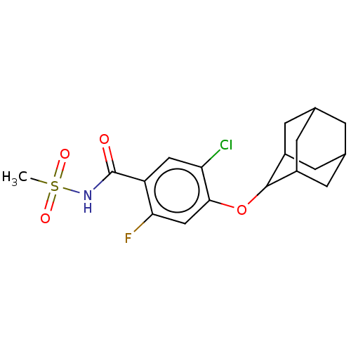 Chemical structure of BindingDB Monomer ID 145230