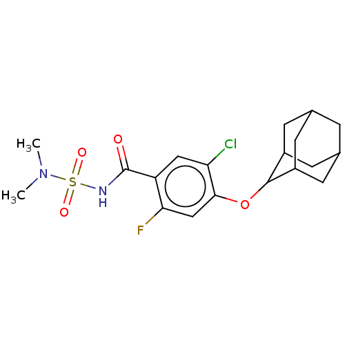Chemical structure of BindingDB Monomer ID 145254