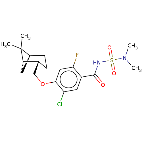 Chemical structure of BindingDB Monomer ID 145255