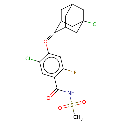 Chemical structure of BindingDB Monomer ID 145261