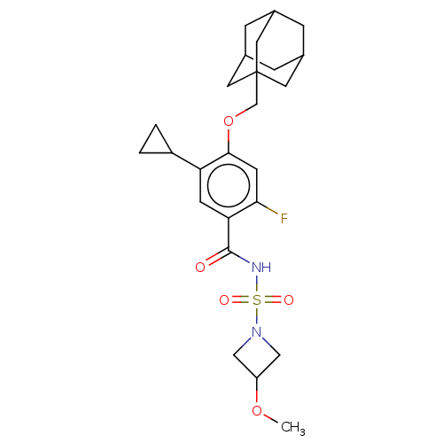 Chemical structure of BindingDB Monomer ID 145390
