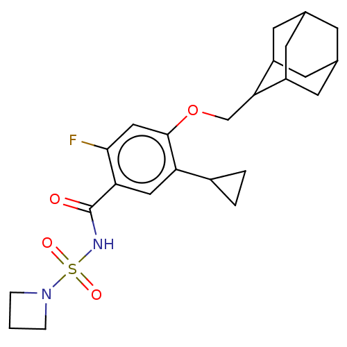Chemical structure of BindingDB Monomer ID 145412