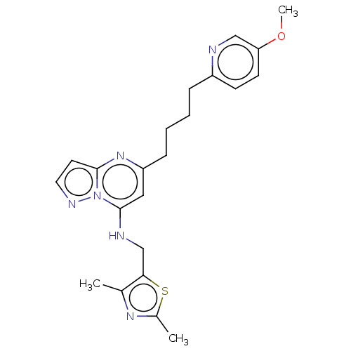 Chemical structure of BindingDB Monomer ID 147140