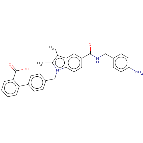 Chemical structure of BindingDB Monomer ID 147273