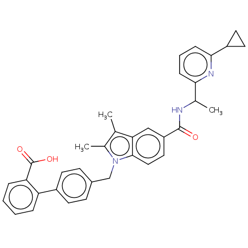 Chemical structure of BindingDB Monomer ID 147434