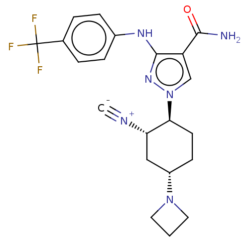 Chemical structure of BindingDB Monomer ID 147692