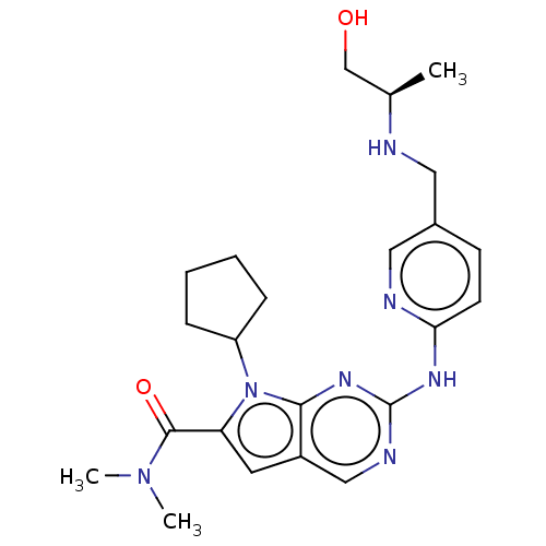 Chemical structure of BindingDB Monomer ID 148256